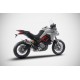 Escape Zard Racing aço inox Ducati Multistrada 950