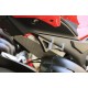 Kit de suppresseur repose-pieds passager noir Ducati V4