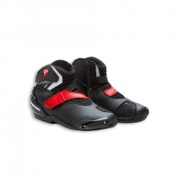 TCX Ducati Theme black short technical boots