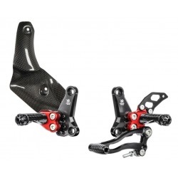 Adjustable rearsets CNC Racing Streetfighter