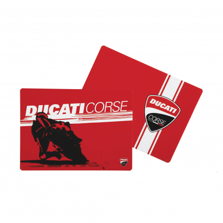 Ducati Corse tablemat racing breakfast