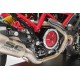 Ducati oil bath clutch pressure plate cover by CNC