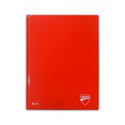 Cuaderno rojo A4 pasta dura Ducati '09