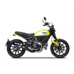 Low Euro3 approved exhaust Zard+heat cover Scrambler