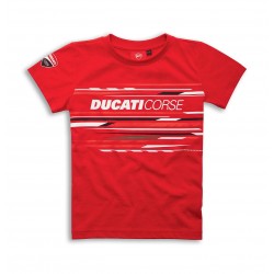 Camiseta roja niño Ducati Corse Sport