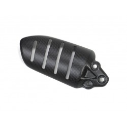 Carbon rear shock absorber cover for Ducati Panigale.