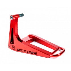 Béquille de stand arrière Moto Corse Rouge