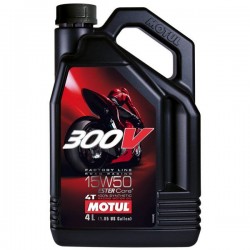 Motorcycle Motul oil 300V 15/50 4 litres Road Racing