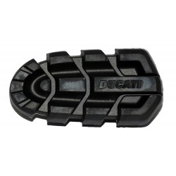 Ducati Original left side footrest rubber. 76510131A