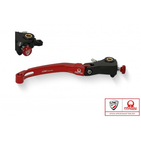 Ducati red brake Race lever CNC Racing Pramac Edition