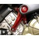 Red Engine support right bracket Motocorse Ducati 