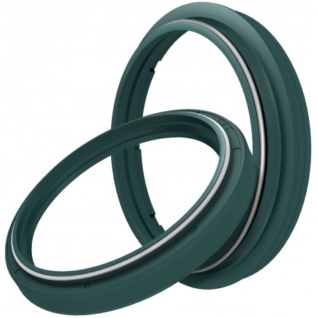 Green Fork seal and dust cover 43mm SKF for Ducati 43mm