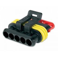 Superseal 5-way male connector