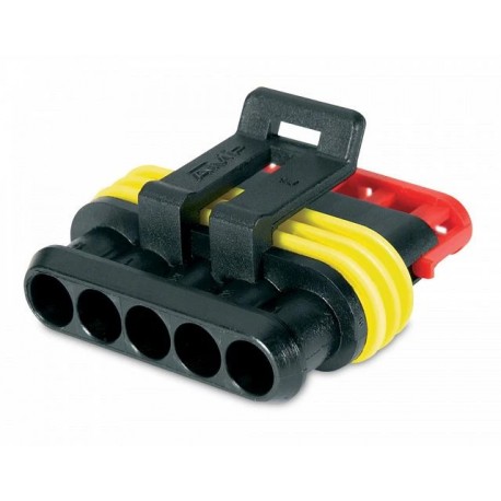 Superseal 5-way male connector for Ducati
