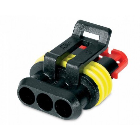 Superseal 3-way male connector for Ducati
