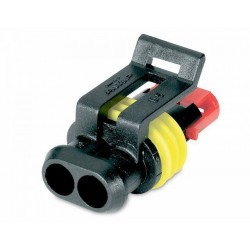 Superseal 2-way male connector