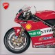 Pegatina Shell Advance original para Ducati