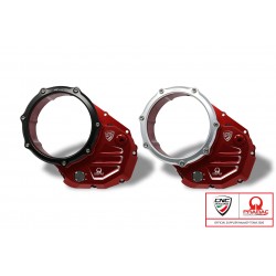 Cárter embreagem transparente CNC Racing PRAMAC Ducati