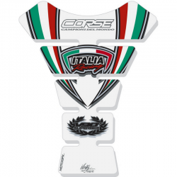 Protezione serbatoio bianca Ducati Italia Racing
