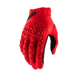 100% Airmatic red gloves