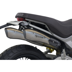 Exhausts HP Corse Hydroform Ducati SCR 1100 Short Satin