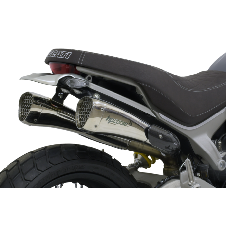 Exhaust HP Hydroform Ducati SCR1100 Corsa-Short Polish
