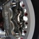 Pinos de pinça de freio Ducati Pro-Bolt de titânio azul