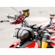Pompa freio radial longo vermelho 3D Ducati 19x18mm