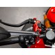 Pompa frizione radiale corta rossa 3D Ducati 16x18mm