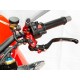 Pompa embreagem radial longa vermelho 3D Ducati 16x18mm