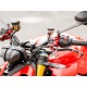 Pompa frizione radiale corta rossa 3D Ducati 16x16mm