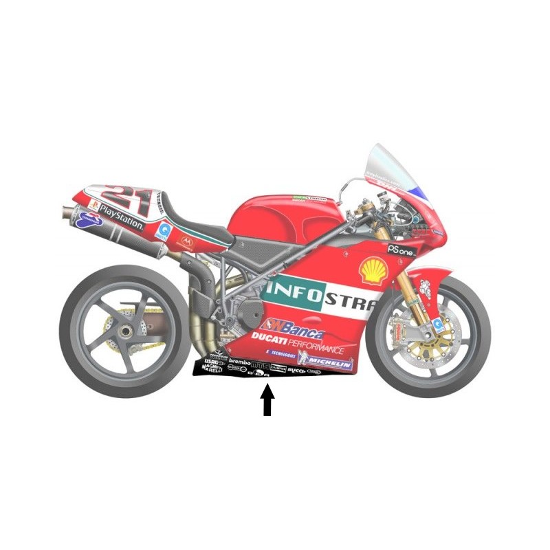 Ducati 998R 998 R 2003 03 Brembo Radial front brake caliper seal kit