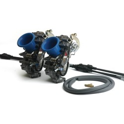 Sistema carburazione completo KEIHIN FCR39 per Ducati.