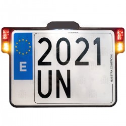 Universal 3-in-1 License Plate Holder Spain