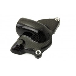 Carbon water pump cover for Ducati