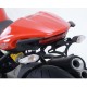 Porta matrículas R&G para Ducati Monster 821/1200 14-17