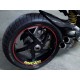 Garde-boue arriere carbone Monster S2R/S4R