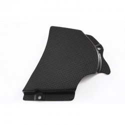 Carbon sprocket cover for Ducati