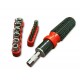 Ducati Corse ratchet screwdriver and attachment bit kit