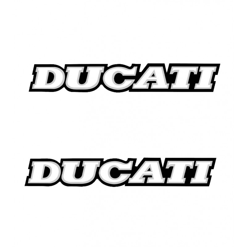 sticker "brembo" black for Ducati 