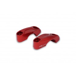 CNC racing red handlebar upper clamp RM257R