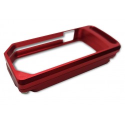 Caixa de alumínio vermelha para chave remota Ducati