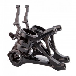 Motocorse black Radial mount kit Ohlins fork