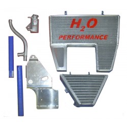 Radiador de alumínio aprimorado com desempenho H2O