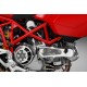 Tampas de cinto pretas Rizoma ZDM019B para Ducati