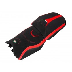 Ducabike seat cover Black-red Multi V4