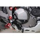 Protecteur noir d'embrayage CNC Ducati Multistrada DVT