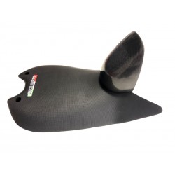 Panigale V4 Racing seat with carbon extension