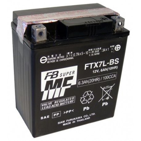 Bateria Furukawa FTX7L-BS para Ducati Panigale / STF