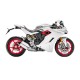 Ducati Supersport 939 Transparent Stompgrip Kit Pads